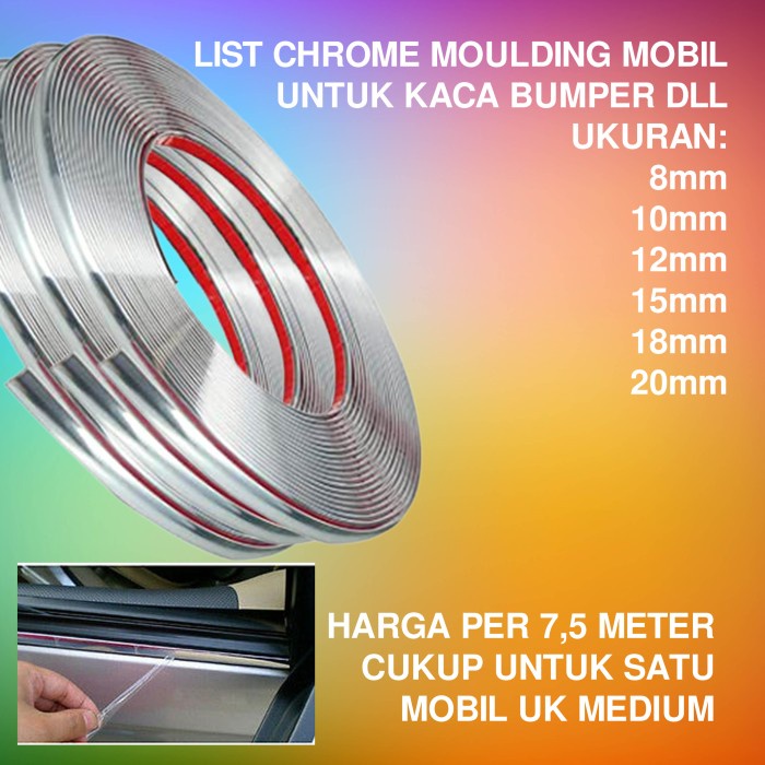 List chrome univesal 10mm