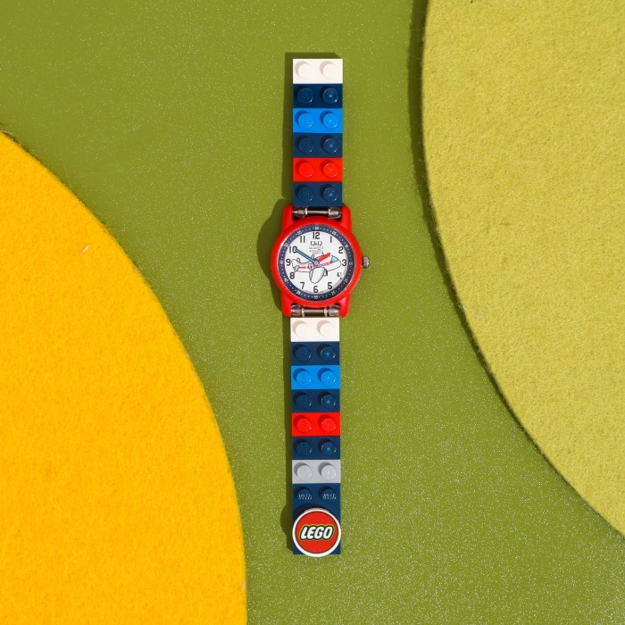 Jam Tangan Lego - Brick Watch/Jam Tangan Qnq Dg Strap Dr Brick Lego (Kode: Apql )