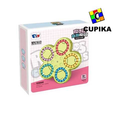 Rubik Beads 5 Bulat lingkaran bintang mainan unik murah viral Rotasi