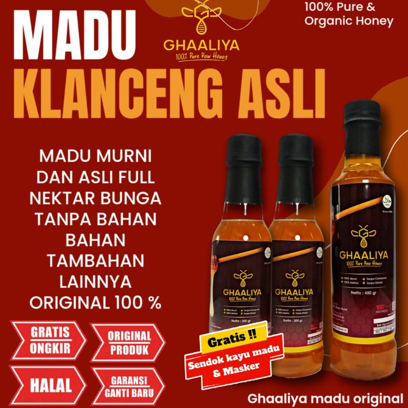 

Madu Murni Madu Klanceng Ghaaliya Madu tanpa tambahan campuran apapun | madu asli klanceng asli madu original madu asli madu herbal madu kesehatan obat kesehatan obat pria obat dewasa obat anak jamu pria madu kebugaran