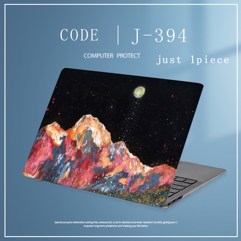 1pc Skin Stiker Cover Laptop Universal Custom Pattern COD Untuk HP X360 1030probook 440 G6 15s-eq 14s-dq Lukisan Notebook Stickers