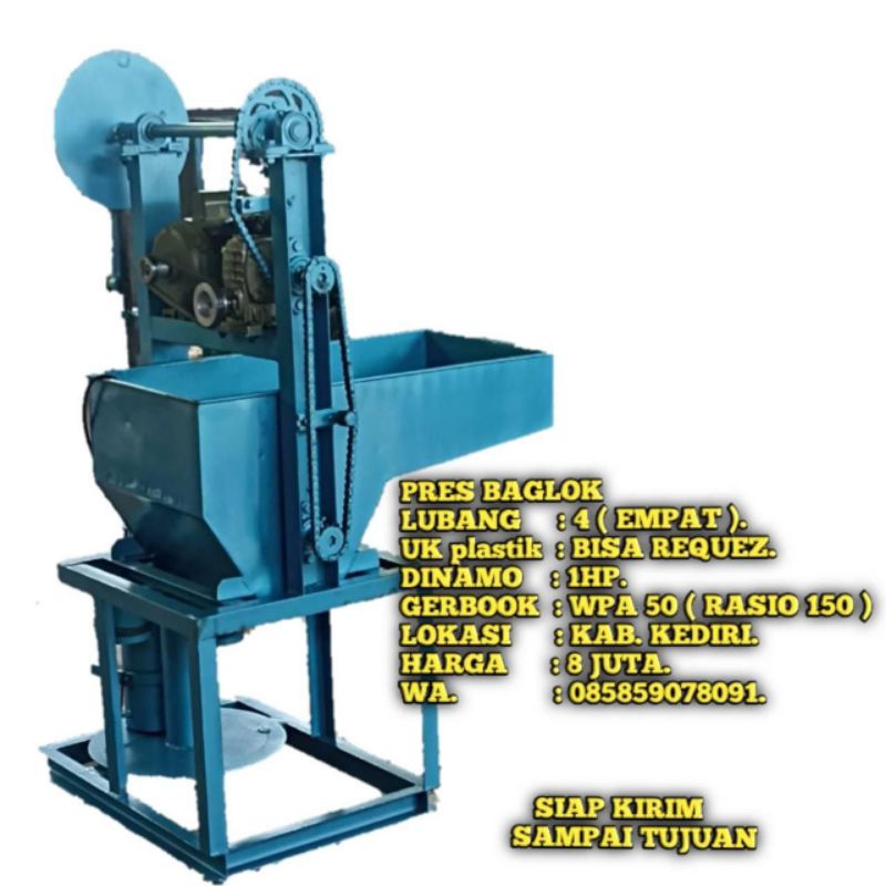 press baglog jamur