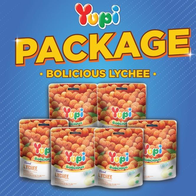 

Discount Package 6 Yupi Bolicious Lychee 40 Gr /PERMEN LUNAK/PERMEN VIRAL/PERMEN MILO/PERMEN YUPI/PERMEN JADUL/PERMEN KARET