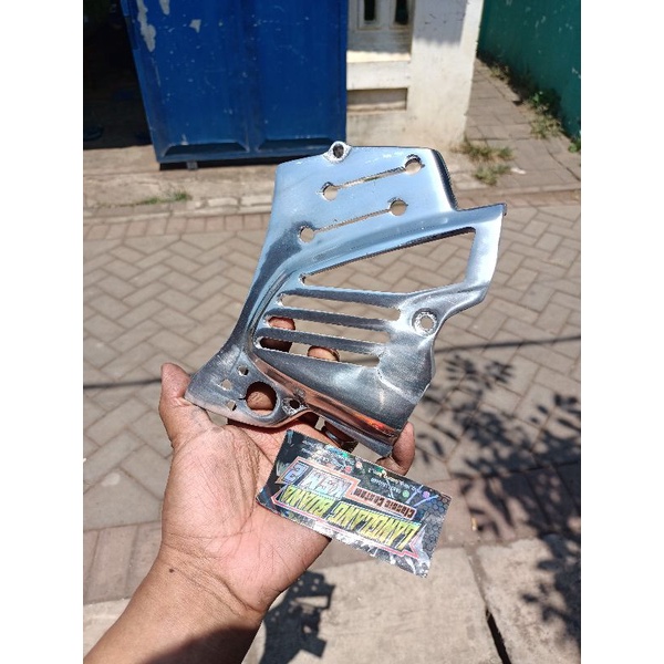 COVER GEAR DEPAN NINJA R RR SS COAK/COPER GEAR DEPAN NINJA R RR SS COAK ALMUNIUM