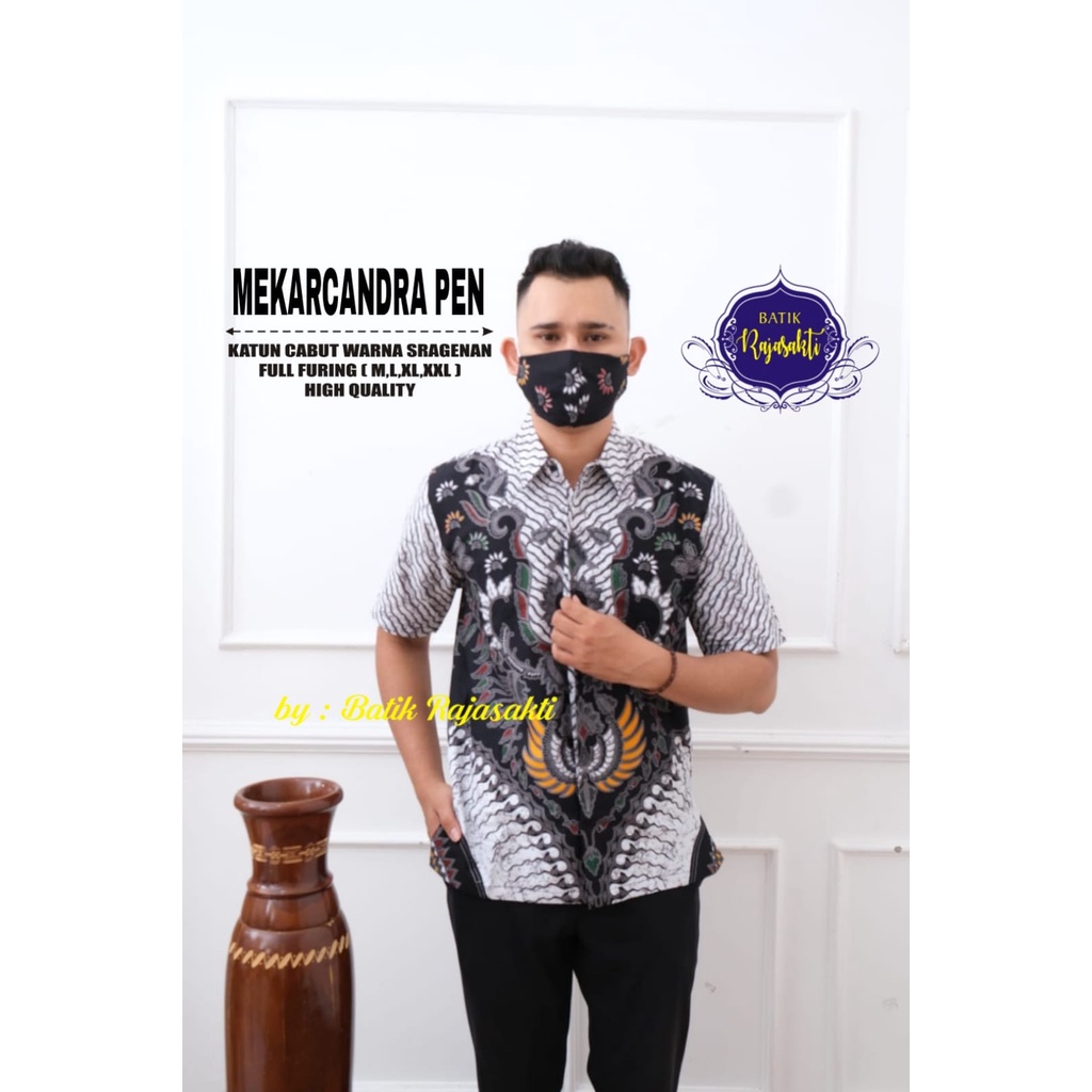 MEKARCANDRA RAJASAKTI KEMEJA BATIK PRIA SOLO LENGAN PENDEK PANJANG FULL FURING ORI PREMIUM ATASAN KONDANGAN MODERN TRADISIONAL SODAJIWA ROFANIAL WEKRAMASAKTI DUO GOMERLAR MERAH 2 ROFANIAL MEWAH DUO ORDIYAMA COLET ZAQIANDRA GARUDA COLET PORBOWASESO