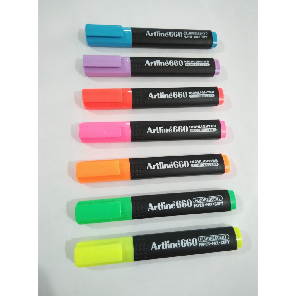 

Stabilo Lighlighter Fluorescent Artline EK - 660