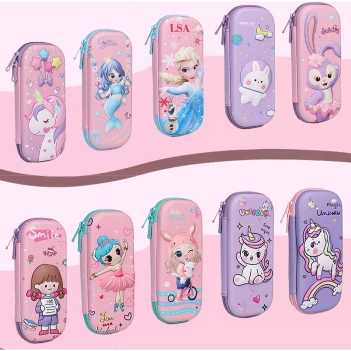 

Tepak 3D Kotak Pensil Hard Case Anak Sekolah