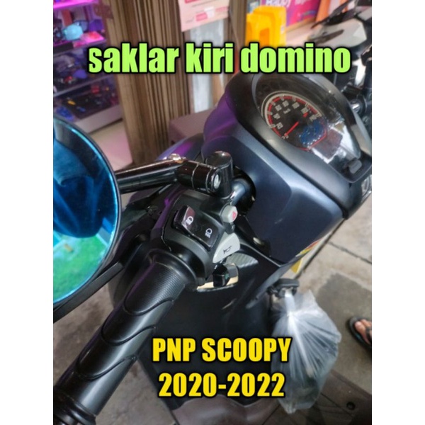 SAKLAR HARZAD DAN PASSBEM HONDA SCOOPY 2020-2022 BAHAN DOMINO
