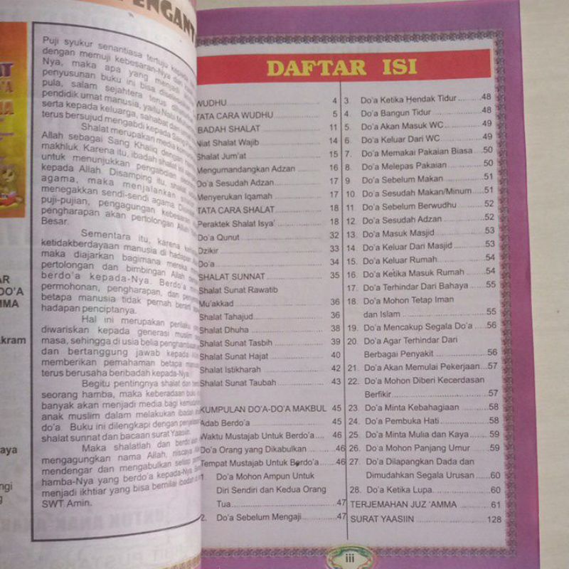 Buku Gemar Belajar Shalat Dan Berdoa Disertai Juz Amma / Sandrojaya