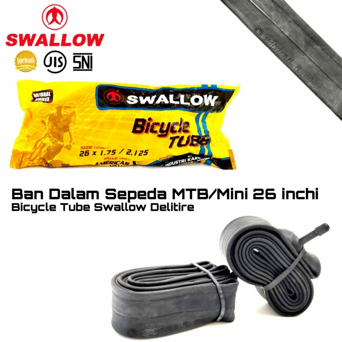 BAN DALAM SEPEDA KENDA 26 X 1.9/ 1.75 / 1.95 / 2.00 / 2.10 / 2.125 MTB / BAN DALAM SEPEDA KENDA 26