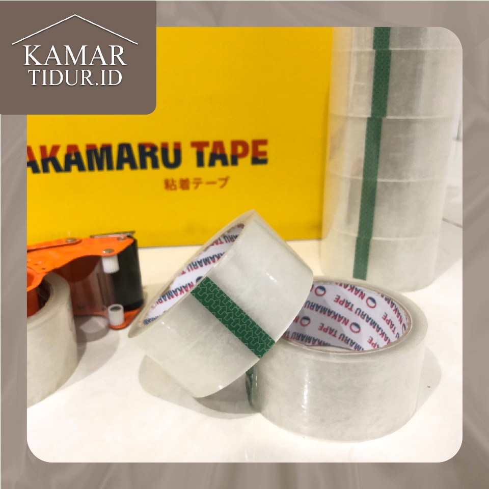 

LAKBAN ISOLASI BENING 2inch x 70yrd NAKAMARU TAPE PACKING