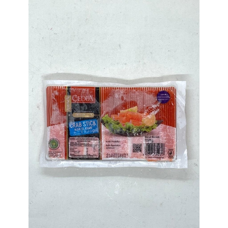 

FROZEN CEDEA CRABSTICK 250 GR