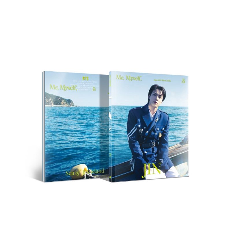 [PO] BTS Me, My Self, Special 8 Photo-Folio & Jin "Sea of Jin Island" / PHOTOBOOK JIN BTS // PHOTOBO