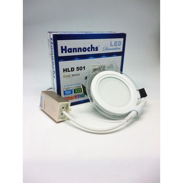 Lampu Downlight LED HANNOCHS HLD 501 FR 5W warm white