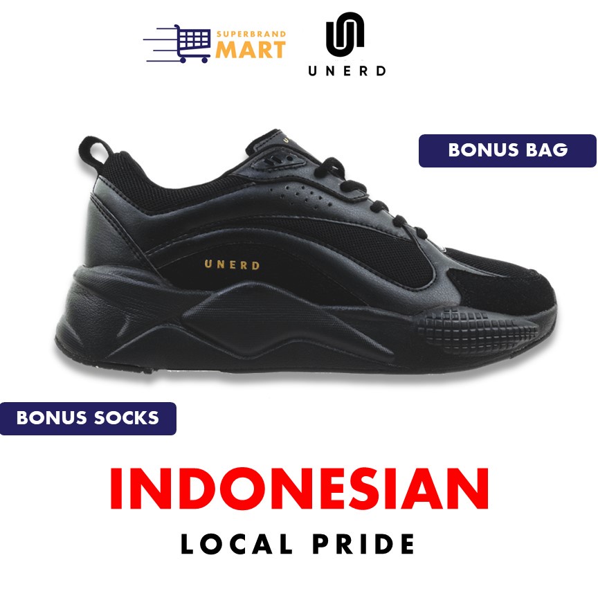Sepatu Unerd Yukkuri Sepatu Sneakers Casual Sport Sepatu Sneakers Olahraga Pria Unerd Original