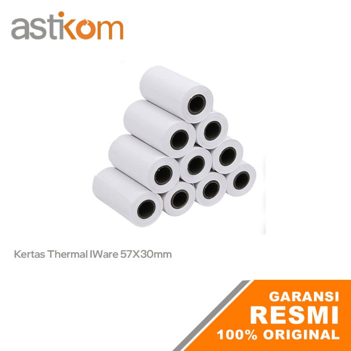 Kertas Roll Kasir Thermal IWare 57X30mm