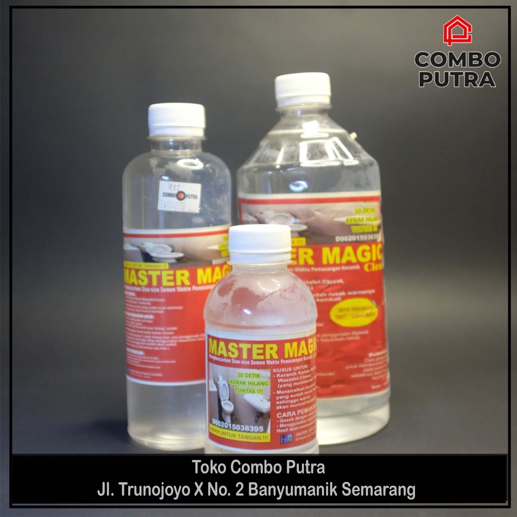 Master Magic Clean Pembersih Keramik Kran Kaca Mobil