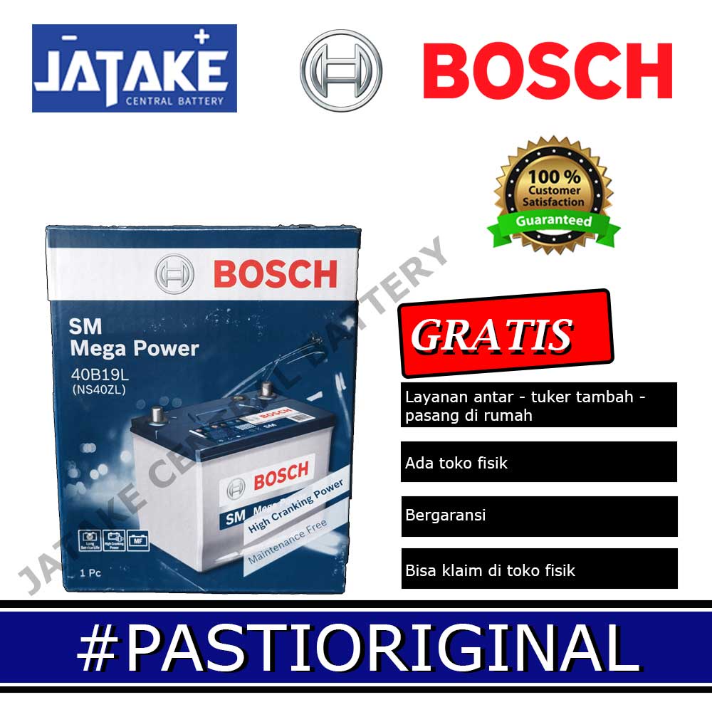 Jual Aki kering Ns40ZL BOSCH Battery Mobil Agya Calya Ayla Sirion Sigra