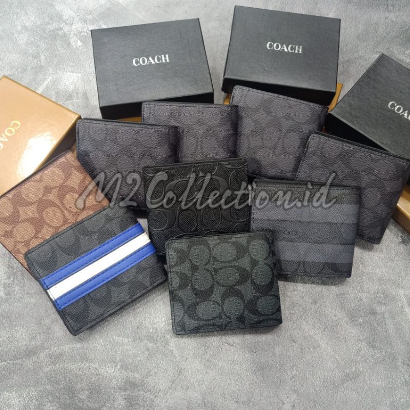 Dompet Coach Signature Dompet Lipat Premium Import