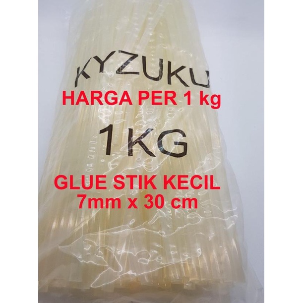 

lem stik glue gun kecil per 1 kg 30cm x 7mm / glue gun / hot gun