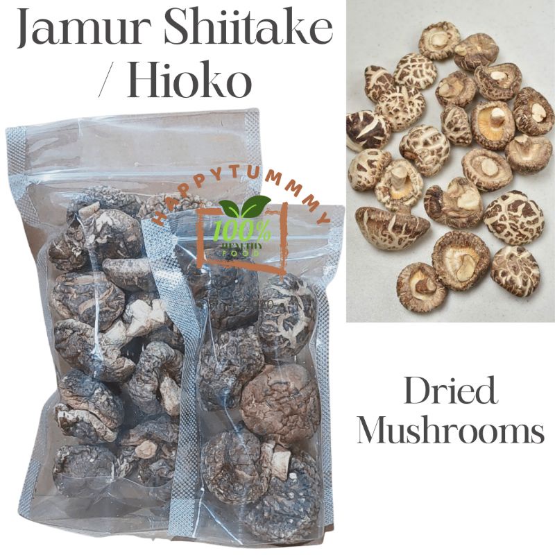 HPT - Jamur Shiitake/Shitake Hioko Xiang Gu Fragrant Mushroom Premium | Jamur Hioko Kering