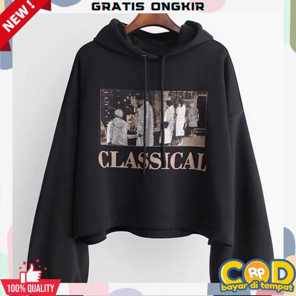 Hodi Korean Style Atasn Pakaian Hangat Wanita Pakean Jumoer Terbaru Baju Hangat Cewek Jacket Hudi Wn