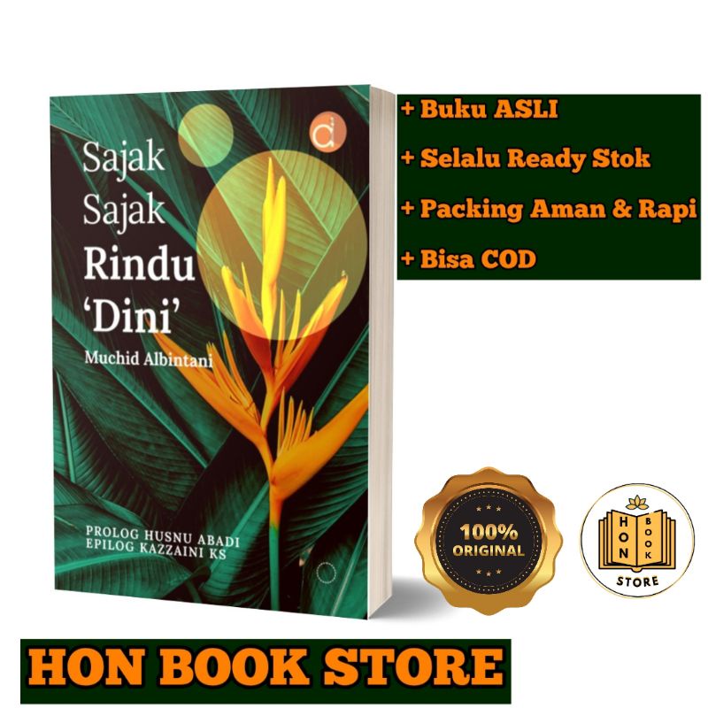 Buku Sajak Sajak Rindu ‘Dini’ I Muchid Albintani I Sastra I Deepublish