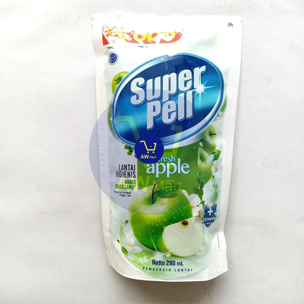 SUPER PELL 280 ML ECER RP 5000 - PEMBERSIH LANTAI SUPER PELL 280ML ECER RP. 5000