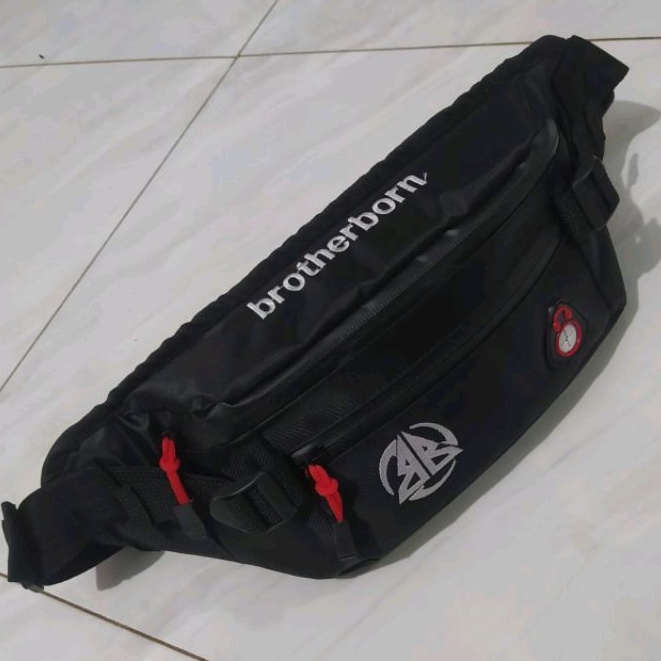 tas selempang Waistbag pria distro brother born