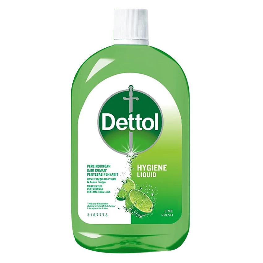 DETTOL HYGIENE LIQUID LIME DISINFEKTAN 200 ML, 500 ML