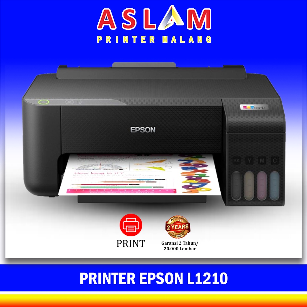 Printer Epson L1210 L 1210 L1211 L 1211 Pengganti Printer Epson L1110 (Print Only) Resmi Epson