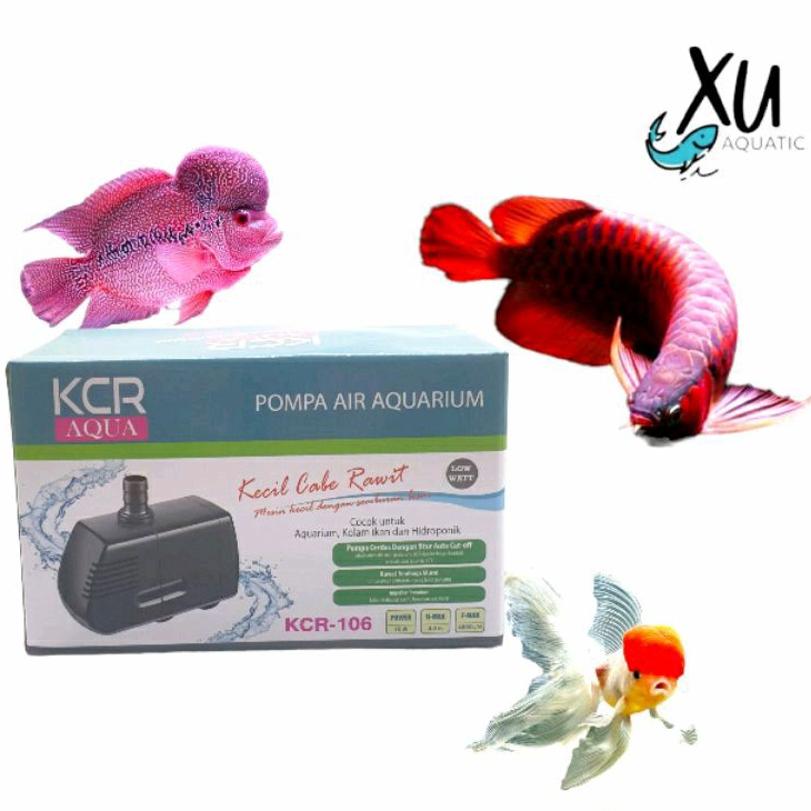 KANDILA POWER HEAD KCR-106 / KCR AQUA 106 4000 L/H FILTER POMPA AIR KOLAM AQUARIUM LOW WAT