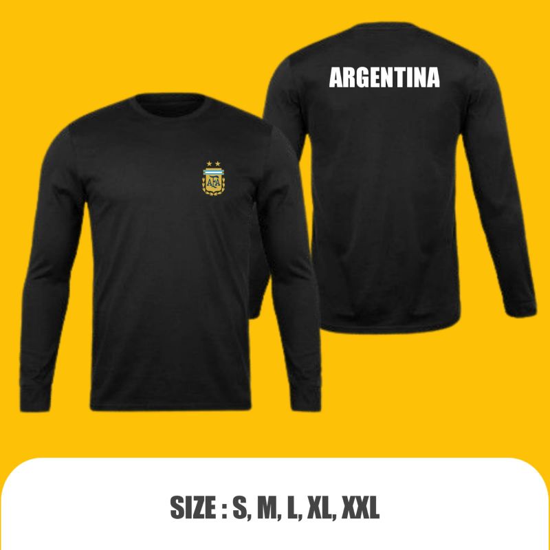 KAOS LENGAN PANJANG NEGARA ARGENTINA
