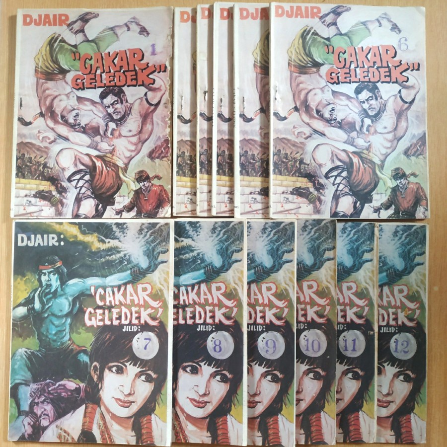 Jual Komik Silat Seri Jaka Geledek Cakar Geledek Djair Shopee Indonesia