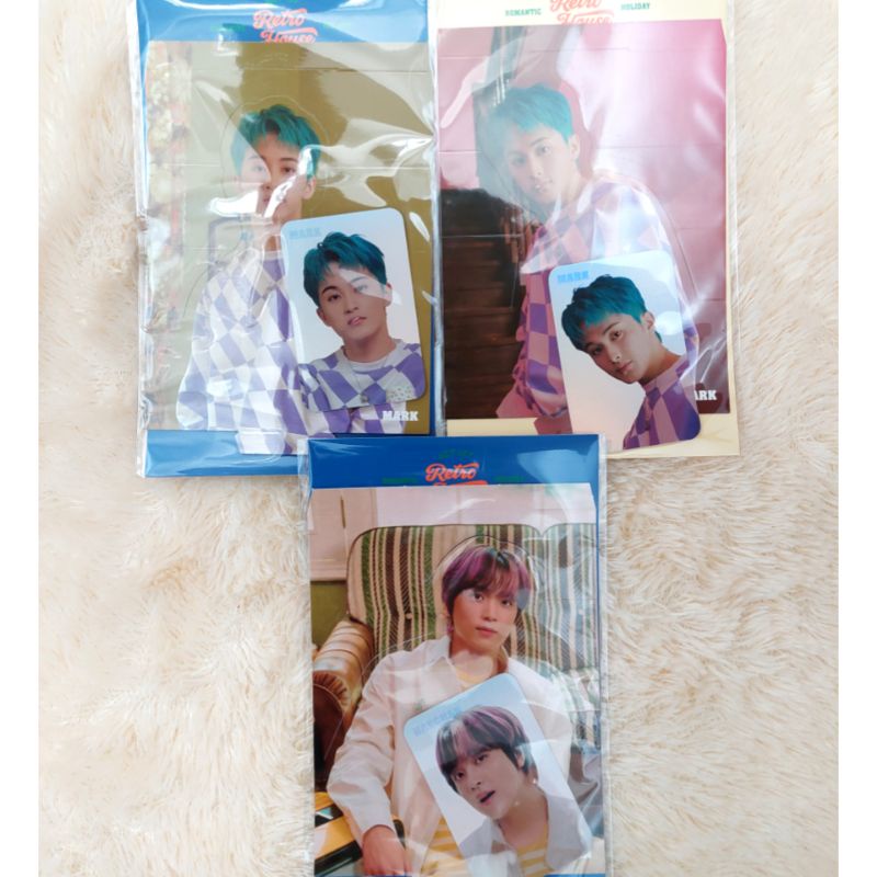 NCT 127 RETRO HOUSE HOLOGRAM HOLO STANDEE MARK HAECHAN PHOTOCARD PC
