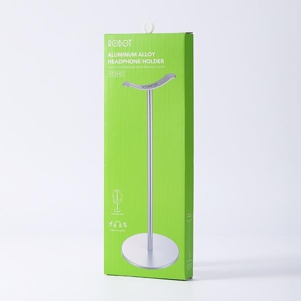 ROBOT RT-EH01 Aluminum Alloy Headphone Holder Silver Original