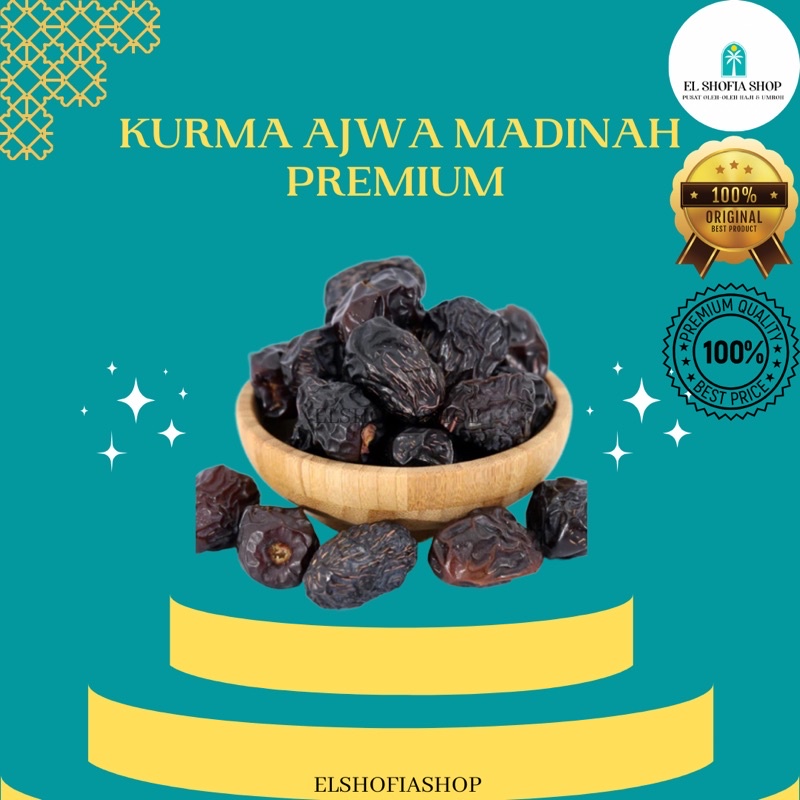 Kurma Ajwa Madinah Premium | Kurma Ajwa Madinah | Kurma Ajwa | Ajwa