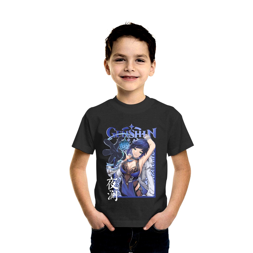 PROMO BISA COD baju YELAN GENSHIN kaos pakaian anak laki-laki pakaian anak perempuan TSHIRT KAOS ANI