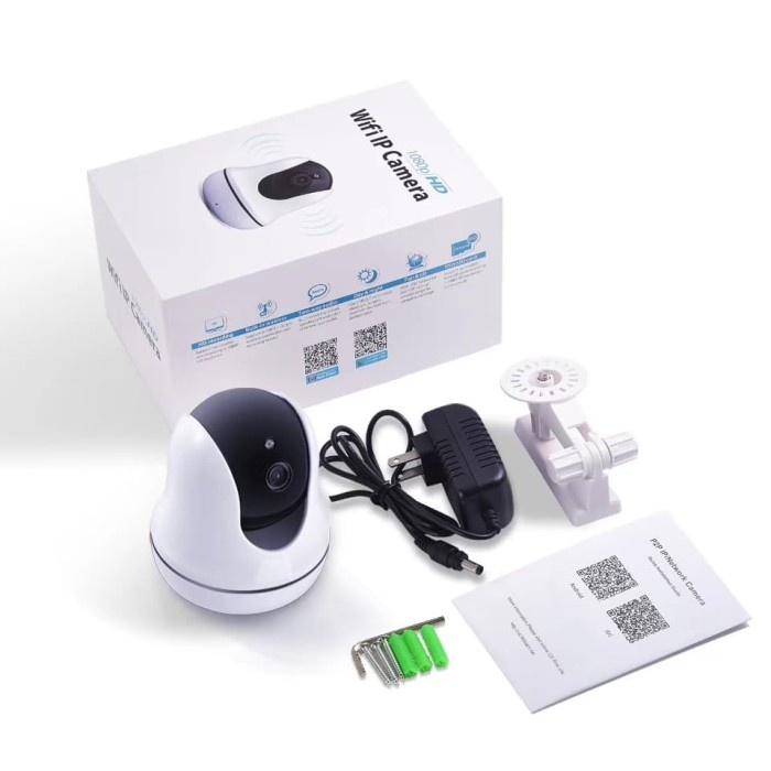 Ip Camera Full Hd 1080P, 2Mp. Kamera Ip Wireless P2Pwificam Onvif Cctv