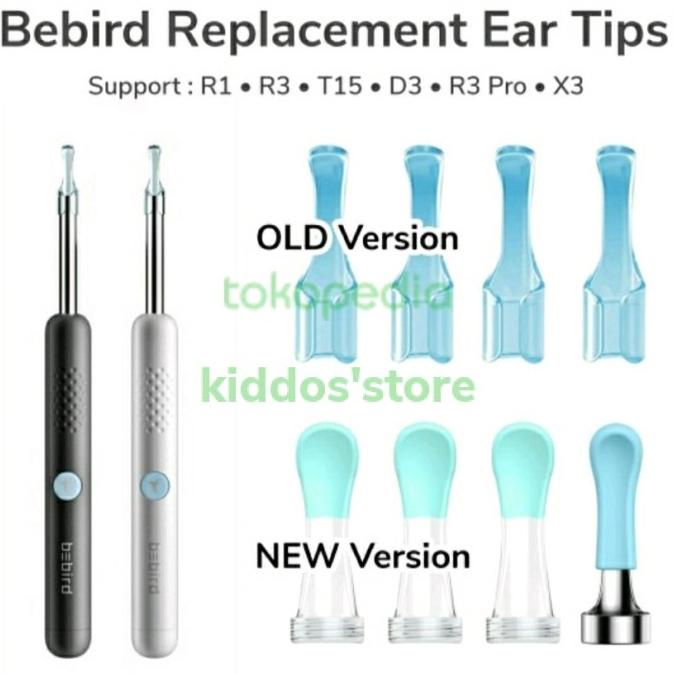bebird replacement ear tips isi refill kepala bebird r1 refill bebird