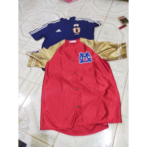 jersey bola japan & jersey baseball second original