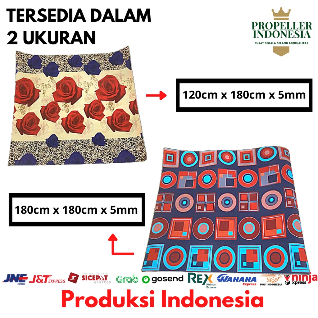 Karpet Busa Tebal Tikar Piknik Foam Baby Playmate Matras Bolak Balik
