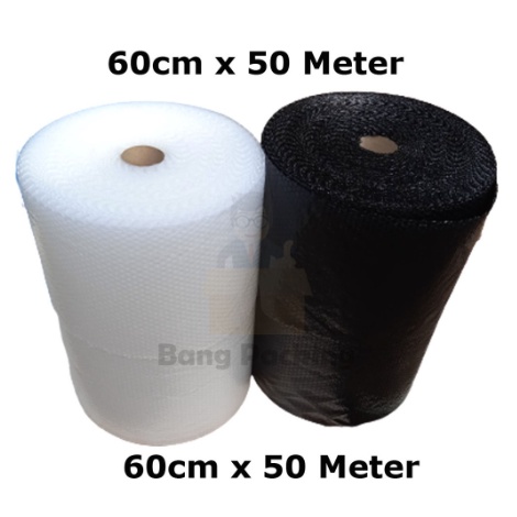 

Plastik Bubble Wrap 60cm x 50m PREMIUM TERMURAH /ROLL SUPER TEBEL ASLI DARI 1.4KG BAHAN TEBEL