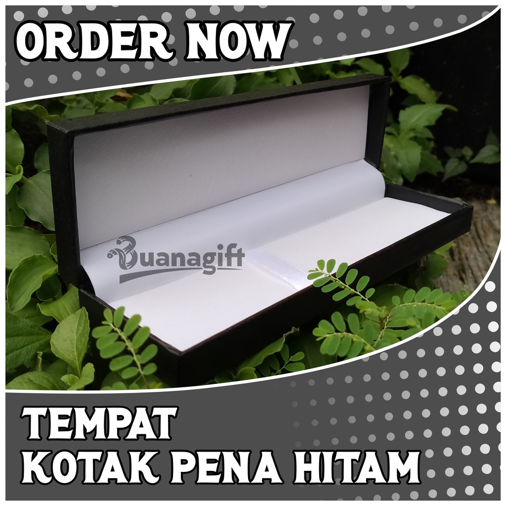 

Kotak Pena Ekslusif Hitam - Buanagift
