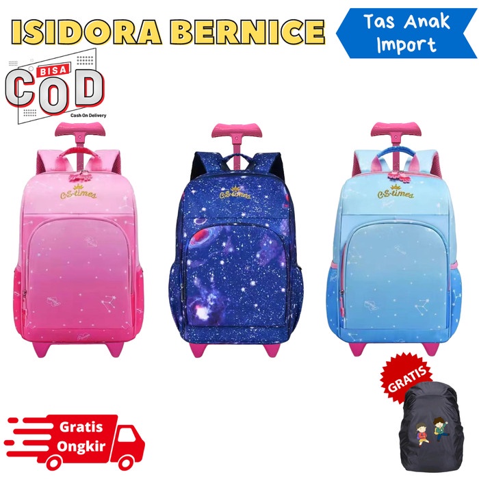 Tas Koper Trolley Tas Anak Tas Koper Anak Perempuan Remaja Terbaru