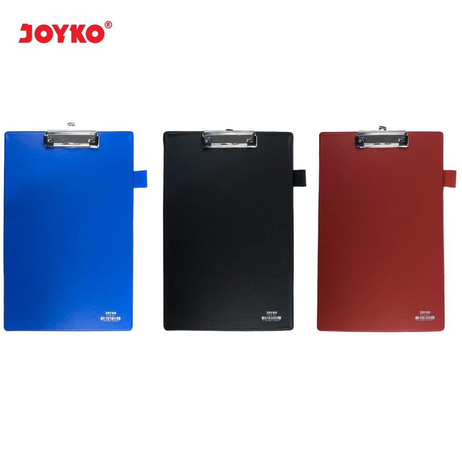 

CLIPBOARD F4 JOYKO CLB 61| PAPAN DADA POLOS BAHAN PVC | ALAS UJIAN