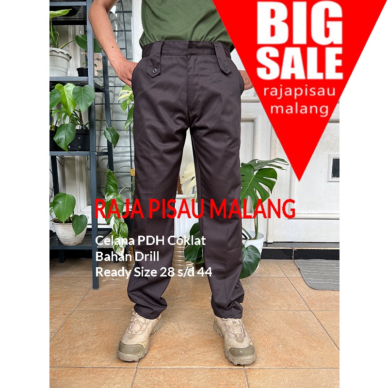 celana pdh coklat security celana pdh polisi