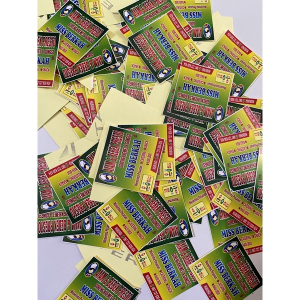 

Stiker Miror / Cromo A3+