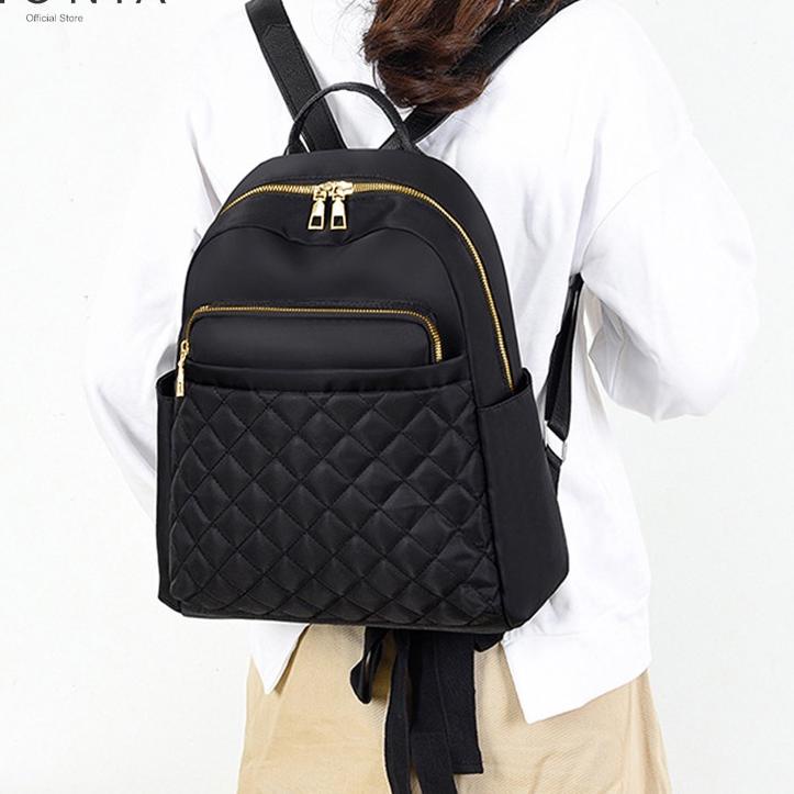 ➘✣✰ Peonia PNA GENNA Ransel Korea Tas Wanita Punggung Import Kantor Kerja Sekolah Kuliah Outdoor Tre