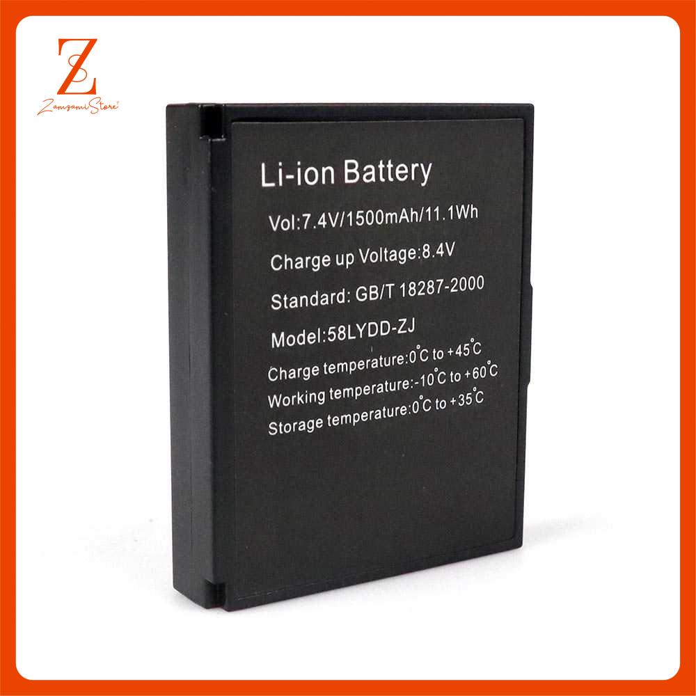 Baterai Printer Zjiang Mini Bluetooth Thermal 5805/5802/5807 - 58LYDD-ZJ